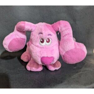 Blue’s‎ clues Magenta pink puppy dog plush 6”